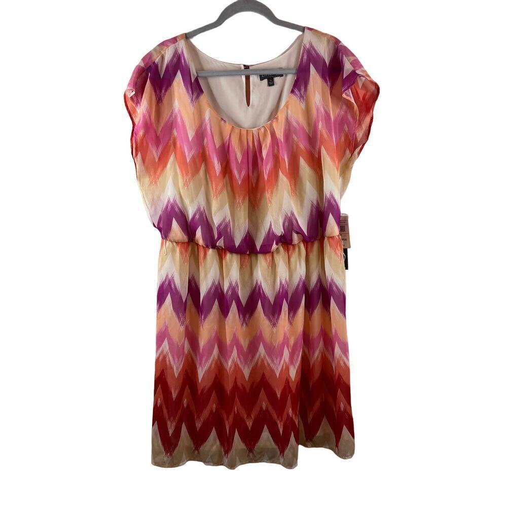 Luxology Women's Multicolor Sheath Dress Size XL